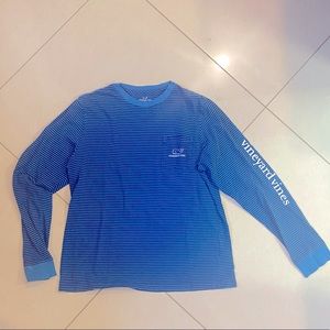 Vineyard Vines long sleeved stripe t-shirt size XL